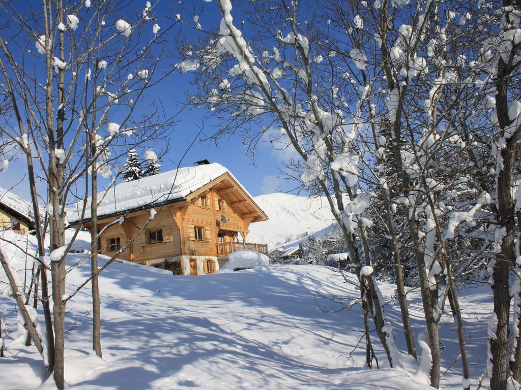 Luxurious Chalet In Le Chinaillon With Sauna Villa Le Grand-Bornand Exterior foto